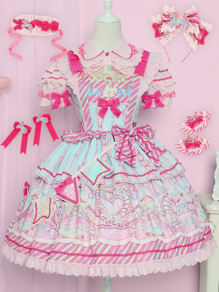 Candy Fairground】 Uncharted Stars Candy Fairground Original JSK