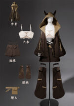 【Fox Spirit】 Uncharted Stars Original Cyberpunk Lolita Anime Style Lolita Set Spring/Summer – Retro, Cute Cat Motif - Image 7