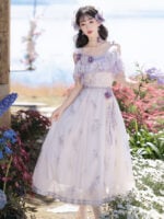 【Holy Aria】 Uncharted Stars Wisteria Whisper Original Lolita7352 - Image 2