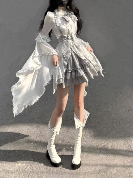 【Silver Key】Uncharted Stars Silver Key gothic Lolita7449