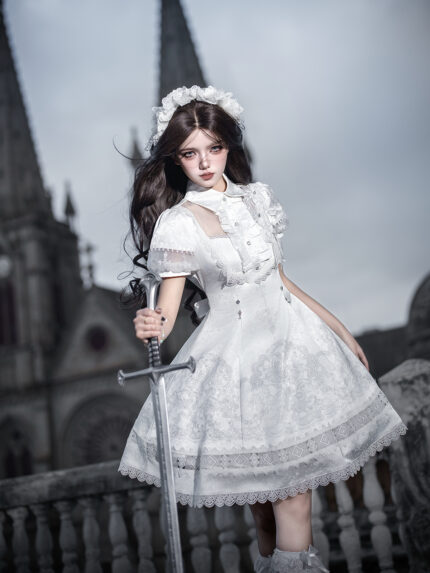 【 Lace Lily】Uncharted Stars Lace Lily gothic Lolita7520